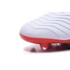 Adidas Predator FG Mujer Blanco Negro Rojo